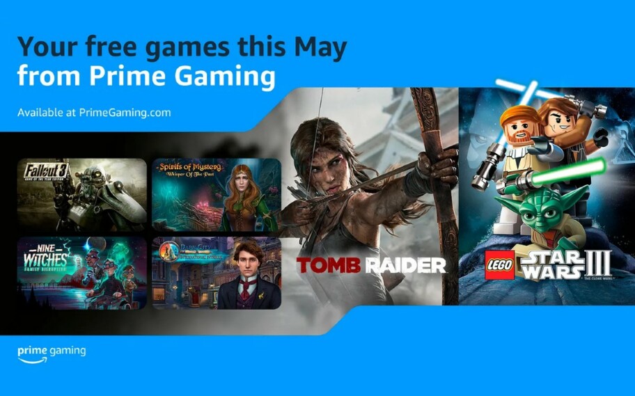 Amazon Prime Gaming – Jogos grátis de maio