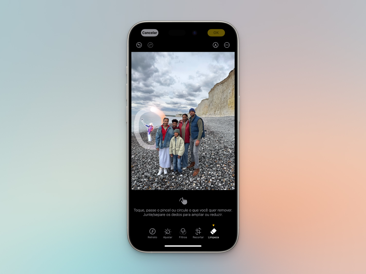 Como saber se a ferramenta de Limpeza foi usada em uma foto [iPhone, iPad e Mac]
