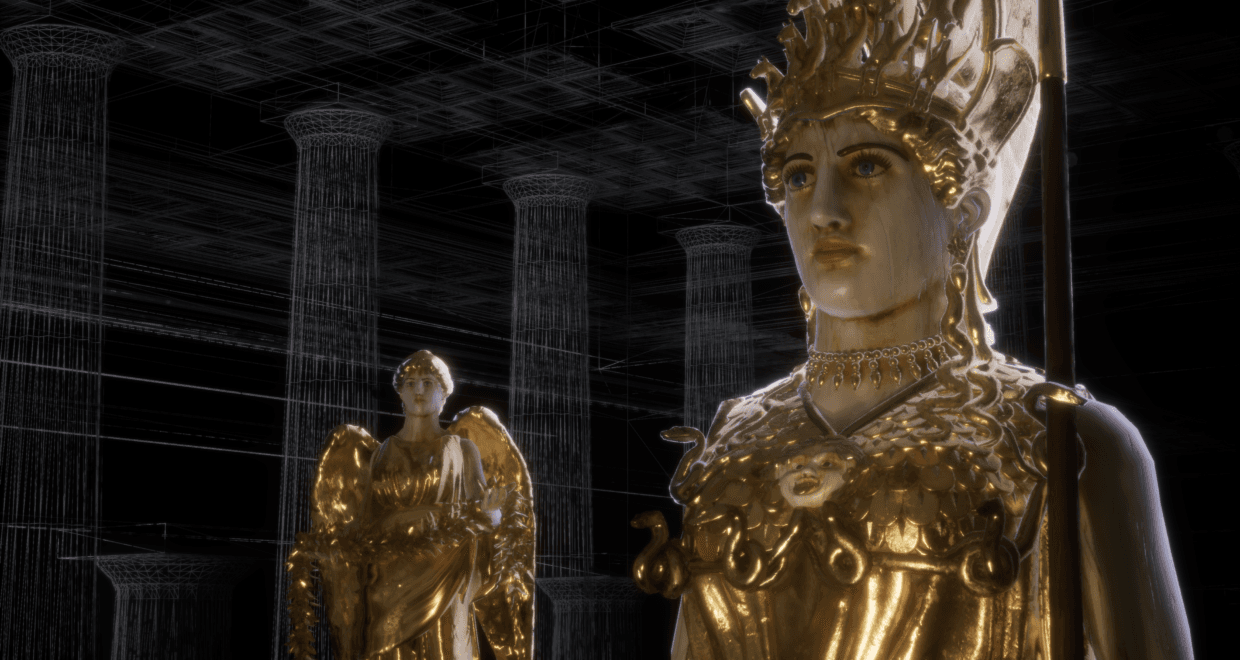 Iluminando Atena: como luz e sombra criavam a atmosfera religiosa no Partenon