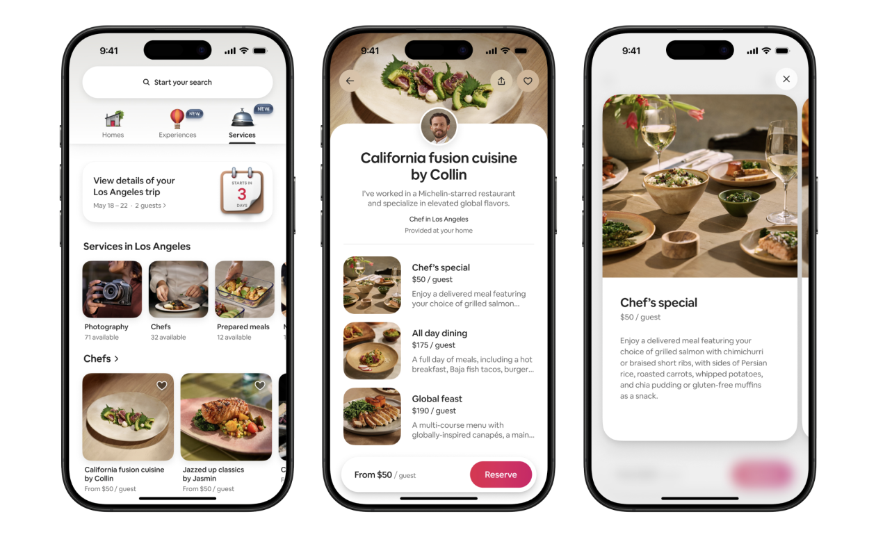 App do Airbnb é redesenhado e ganha opções de serviços e experiências