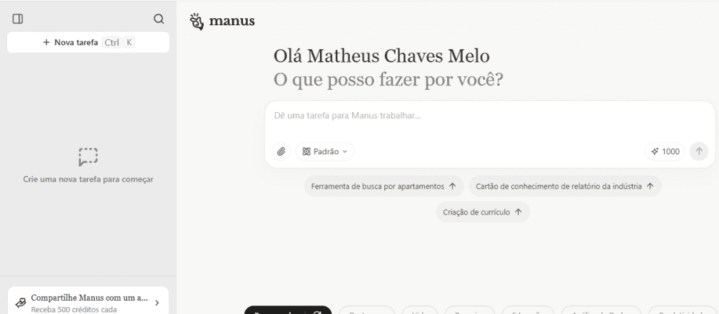 Manus AI: guia completo para começar a usar a inteligência artificial