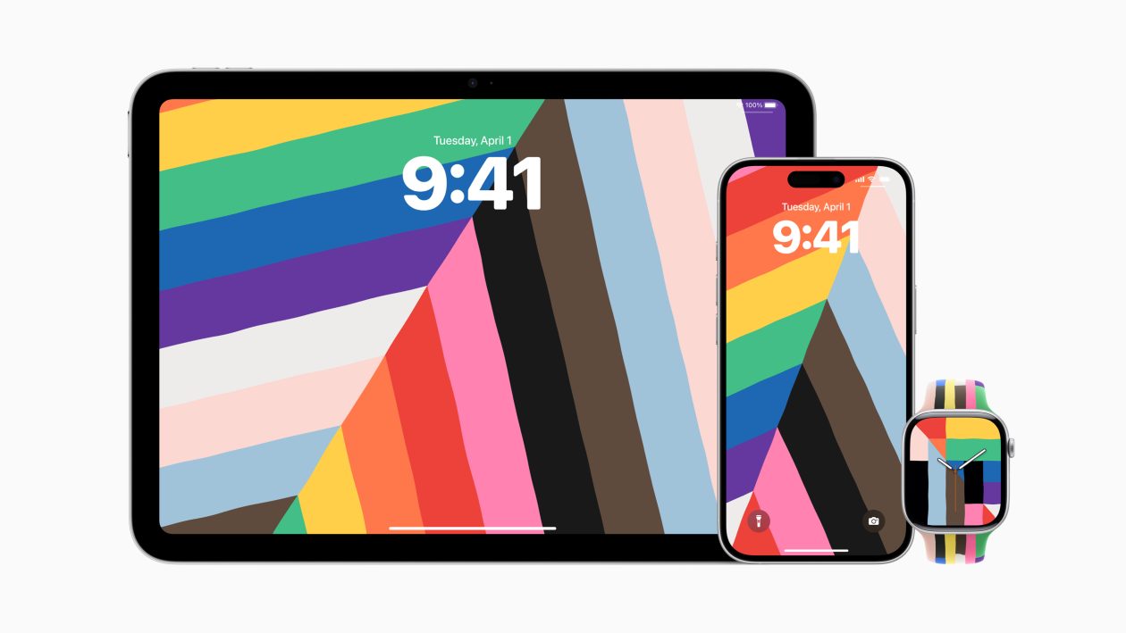 Apple revela nova pulseira e mostrador do Orgulho para o Watch; iPhone e iPad ganharão novos wallpapers