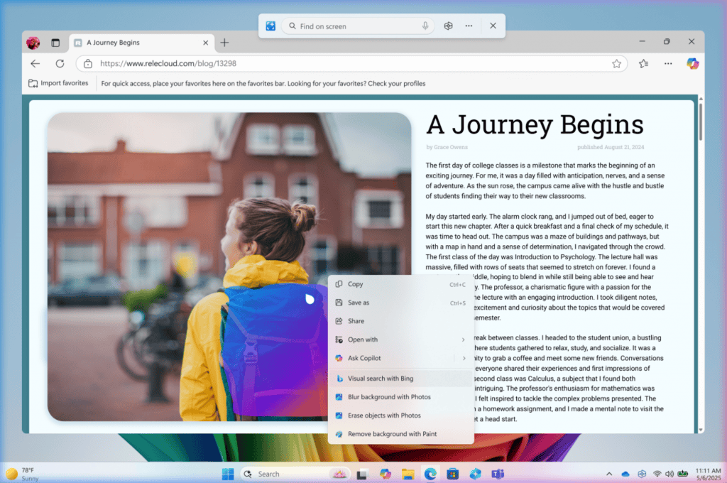 Windows 11: Microsoft bomba uso de IA e reformula menu Iniciar