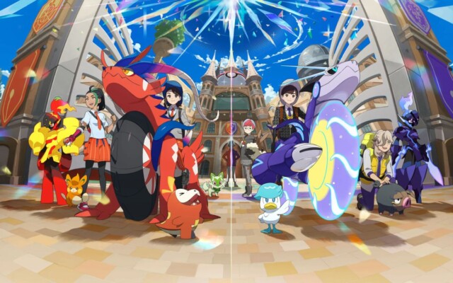 Pokémon Scarlet e Violet apresentam melhorias no Switch 2