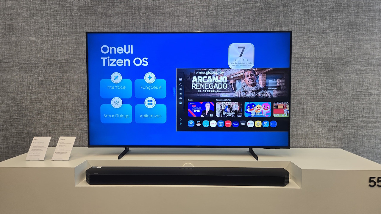Samsung lança TVs Vision AI QLED 4K no Brasil