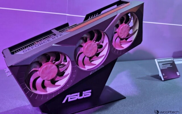 ASUS mostra GPU quad-slot RTX 5080 Noctua Edition