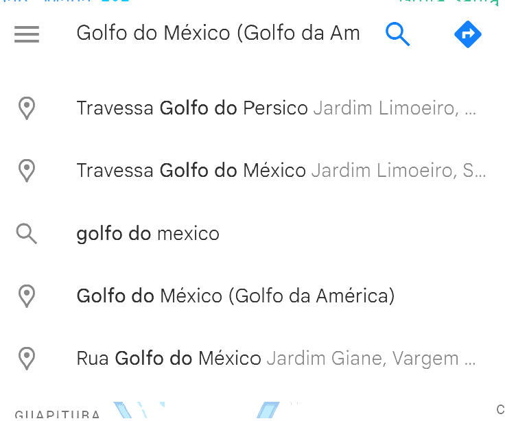 Golfo da América: mudança de nomenclatura motiva México a processar Google