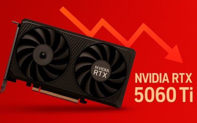 NVIDIA RTX 5060 Ti 8GB perde 10% de performance quando usada com PCIe 4.0
