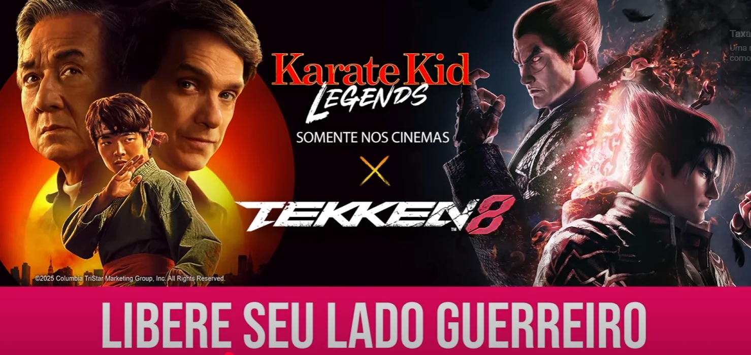 TEKKEN 8 entra em modo Sensei com colaboração de Karate Kid: Legends
