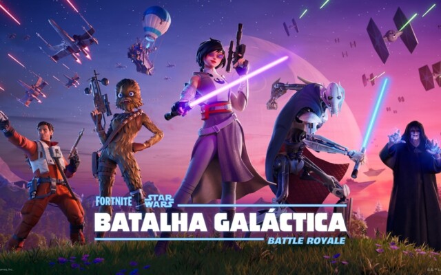 Temporada Star Wars em Fortnite deixará você voar com a X-Wing e usar sabre de luz