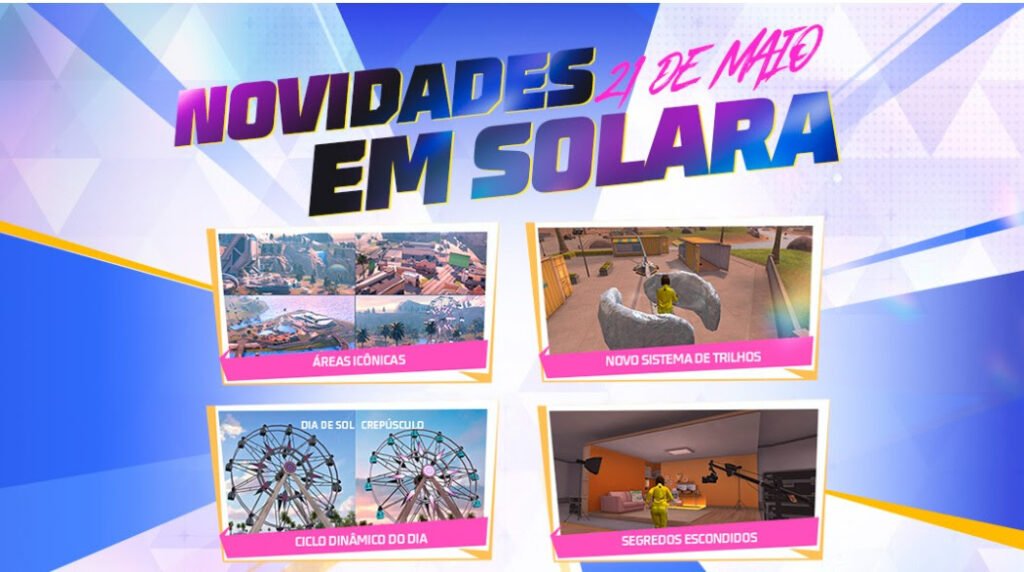 Free Fire celebra 8 anos do jogo e lança Solara